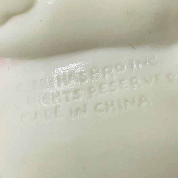 2 Vintage Hasbro Puppy Surprise Funtime Babies White Dog Pup Figures Rare - Picture 7 of 9